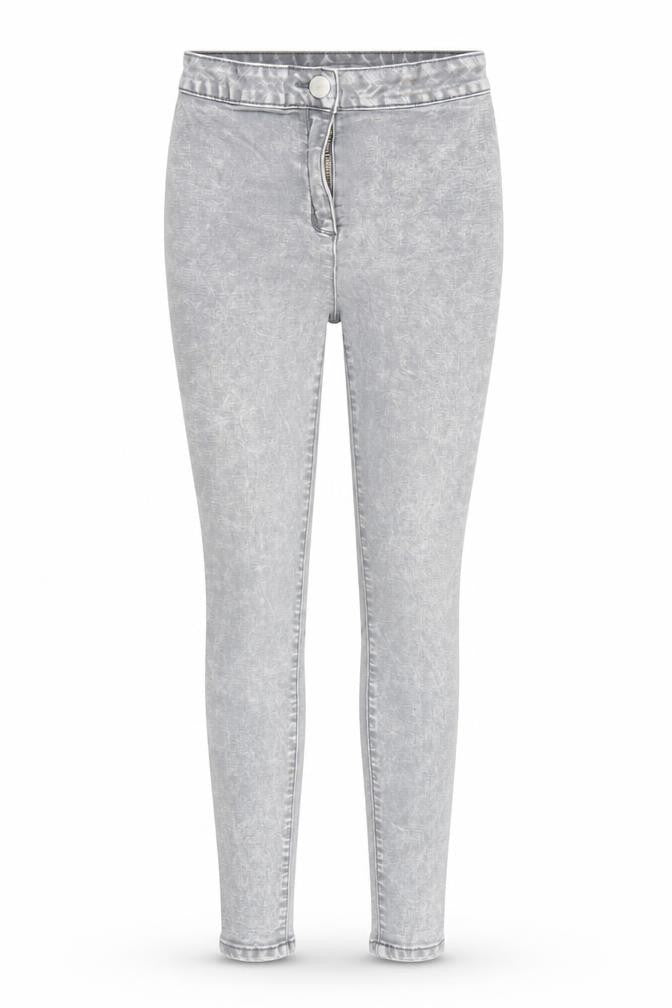Womens UK Size 8 Preworn Regular Fit Jegging Grey Jeans
