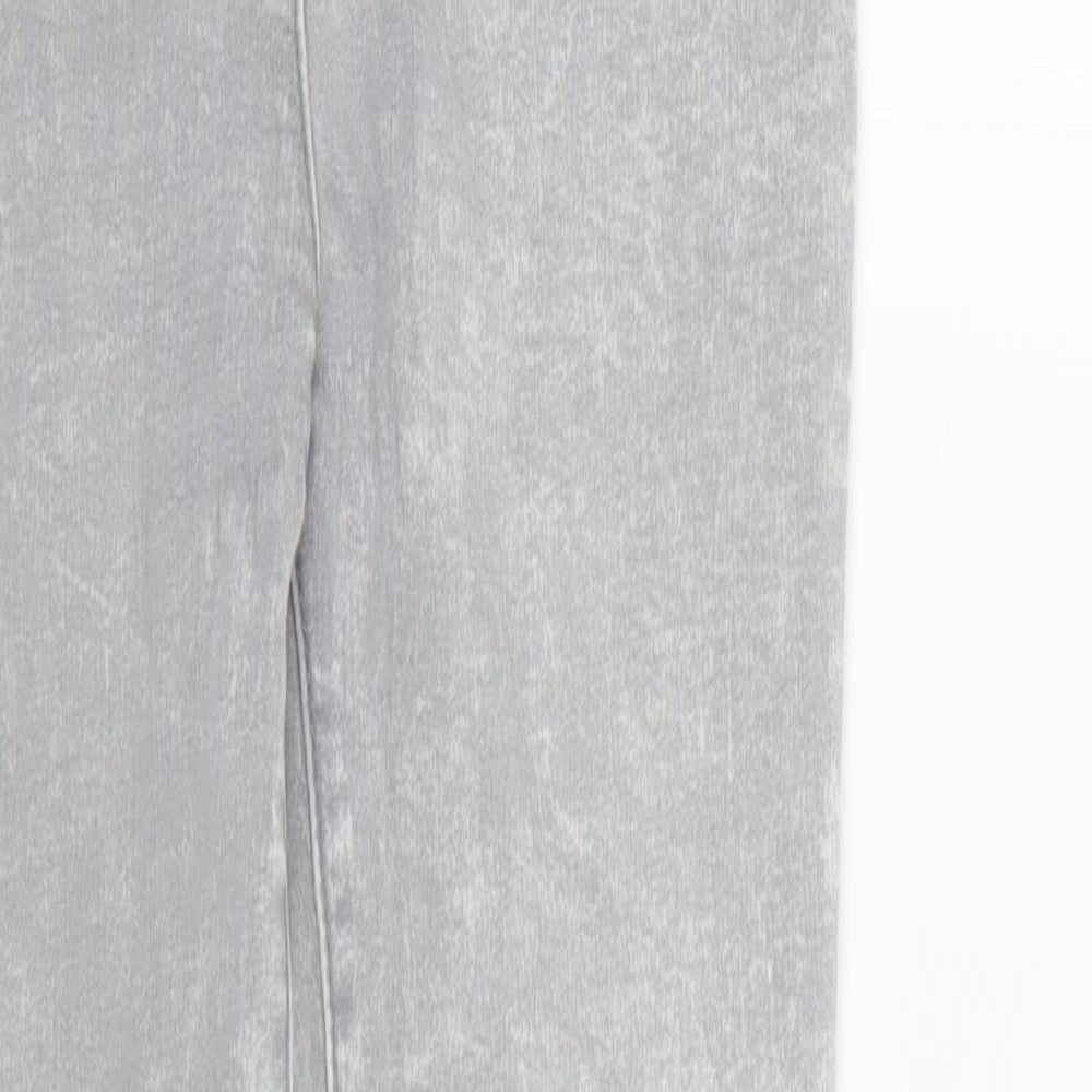 Womens UK Size 8 Preworn Regular Fit Jegging Grey Jeans