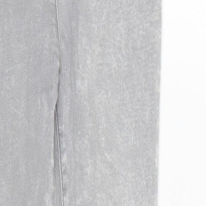 Womens UK Size 8 Preworn Regular Fit Jegging Grey Jeans