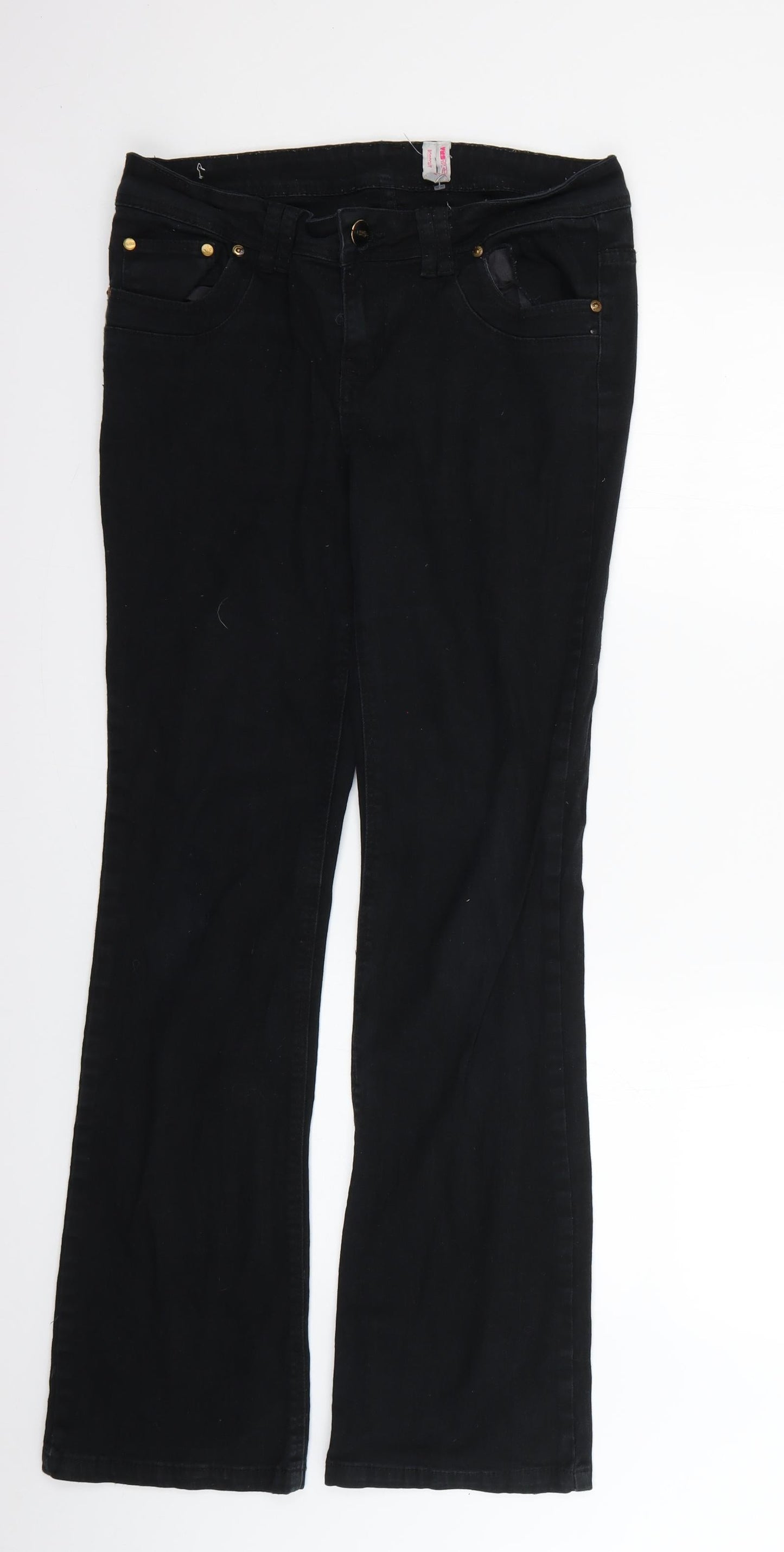 Womens UK Size 14 yes yes Regular Fit Skinny Black Jeans