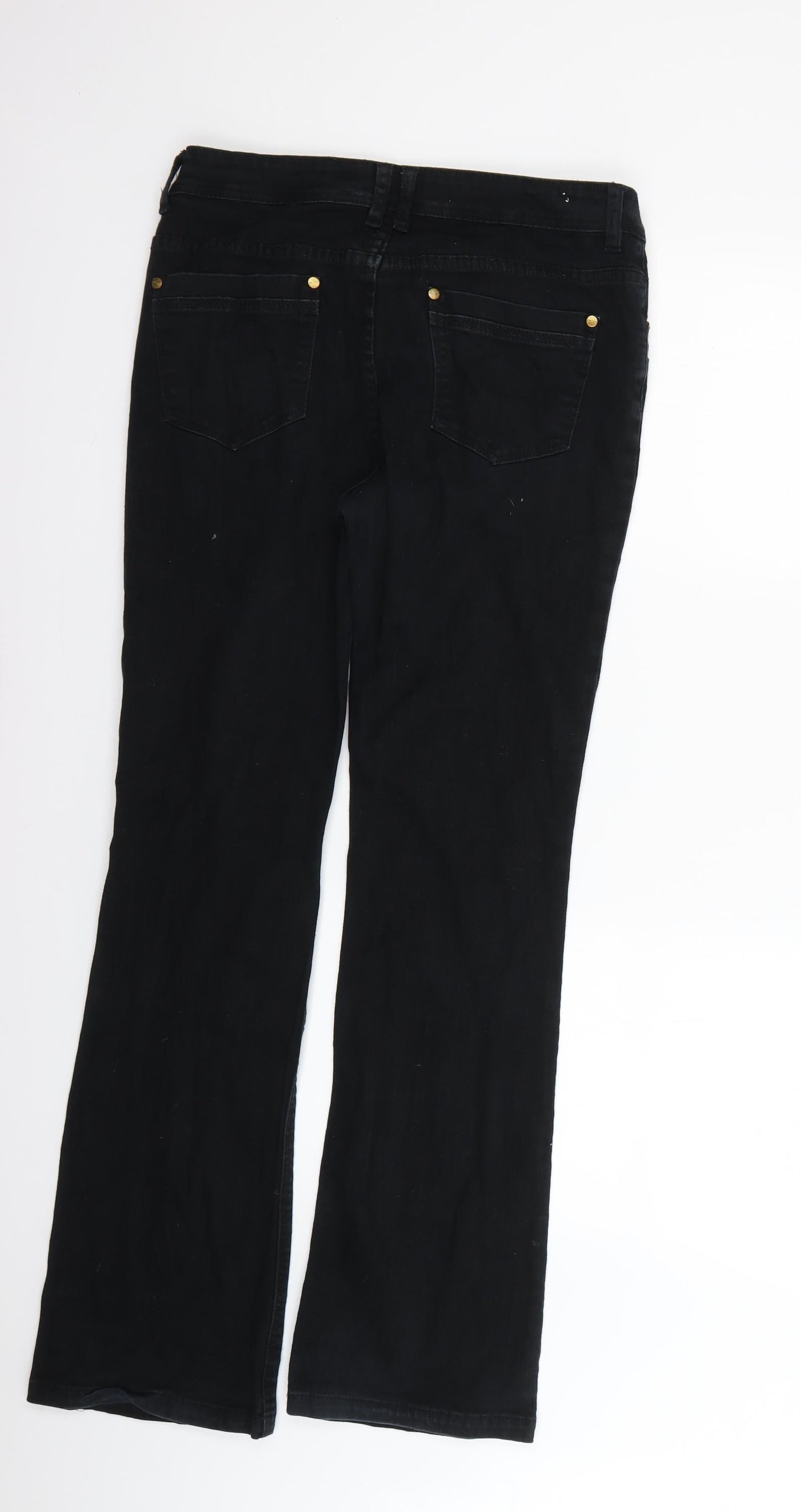 Womens UK Size 14 yes yes Regular Fit Skinny Black Jeans