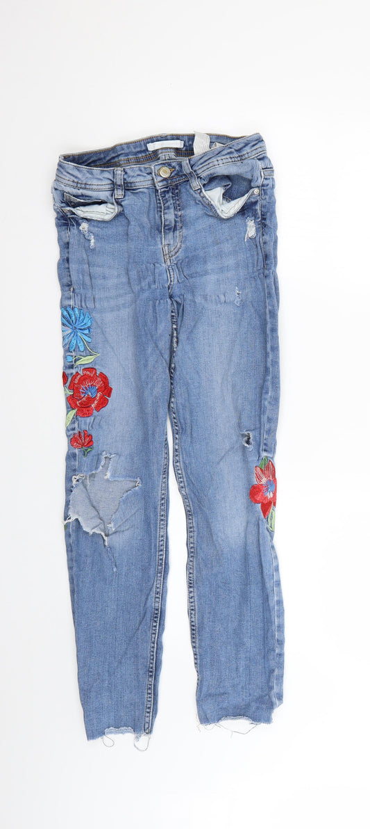 Zara Womens Beige    Jeans Size 6 L24 in