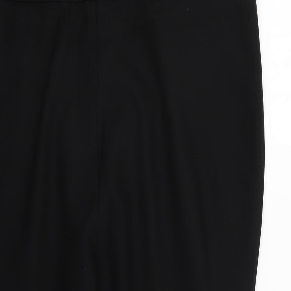 F&F Womens Black   Trousers  Size 16 L22 in