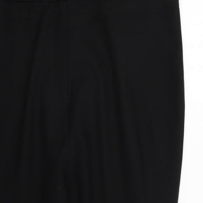 F&F Womens Black   Trousers  Size 16 L22 in