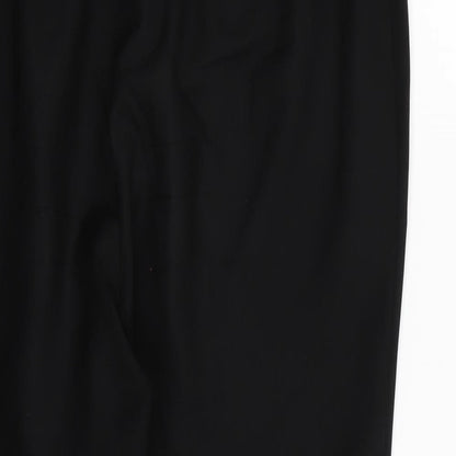 F&F Womens Black   Trousers  Size 16 L22 in