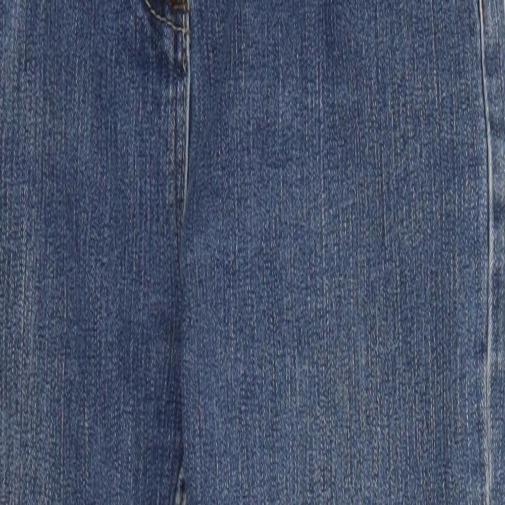 Denim & Co. Womens Black   Skinny Jeans Size 12 L27 in