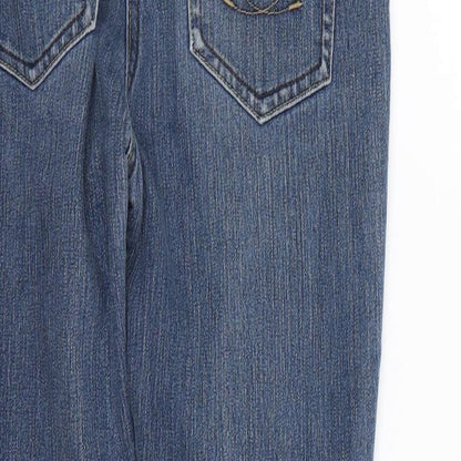 Denim & Co. Womens Black   Skinny Jeans Size 12 L27 in