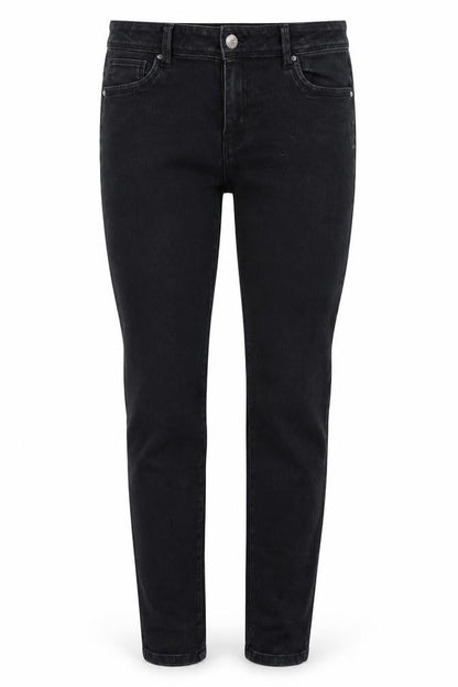 Womens UK Size 14 Denim & Co. Regular Fit Skinny Black Jeans