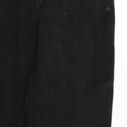 Denim & Co. Womens Black   Skinny Jeans Size 14 L27 in