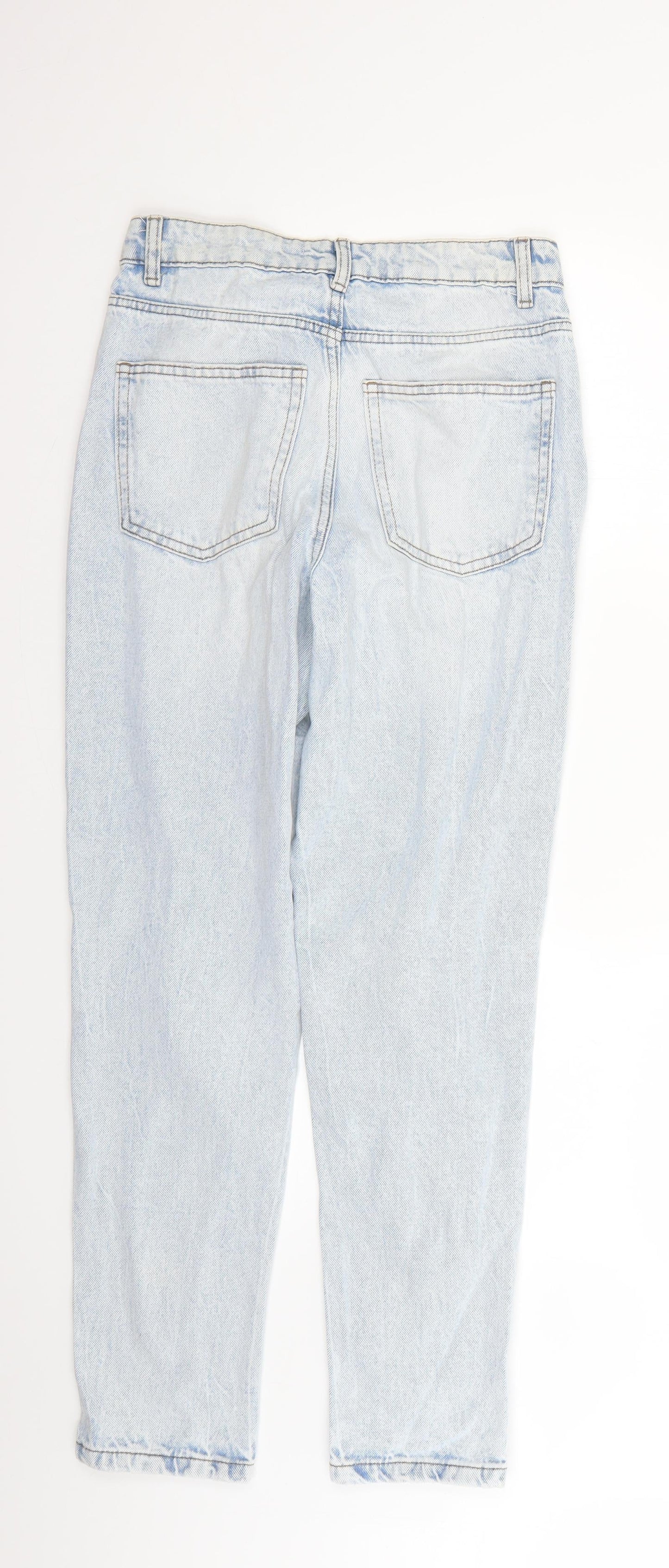 Denim & Co. Womens Blue   Skinny Jeans Size 6 L28 in