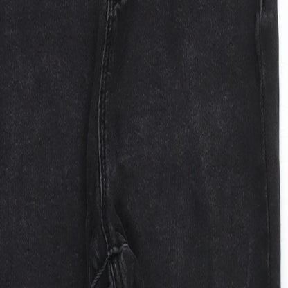 Denim & Co. Womens Black   Skinny Jeans Size 12 L29 in