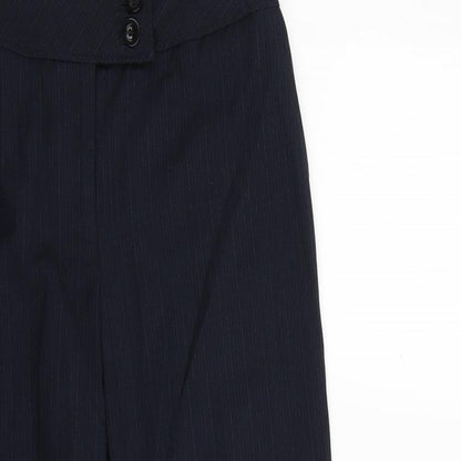 Womens UK Size 10 NEXT Regular Fit  Blue Trousers