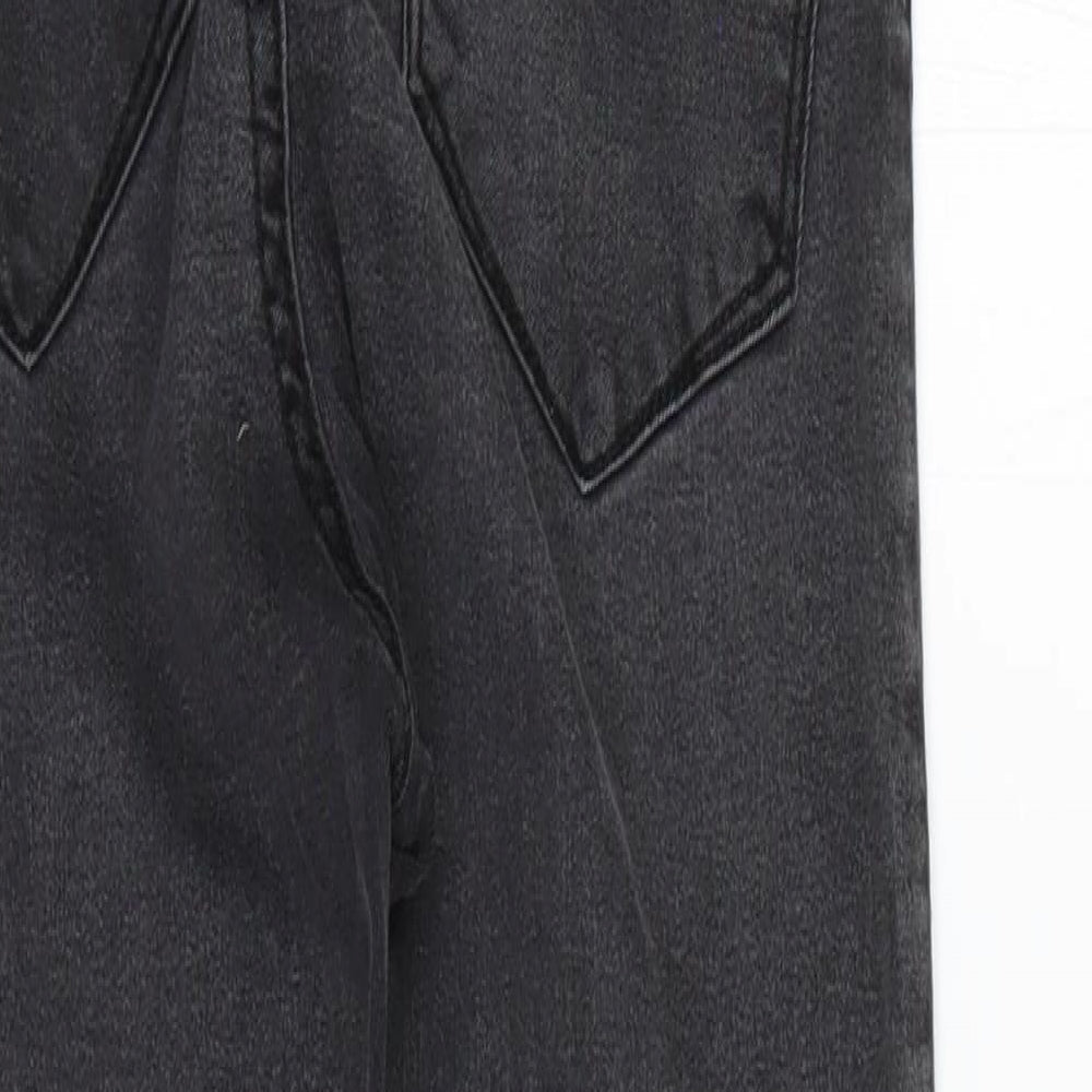 Denim & Co. Womens Grey   Skinny Jeans Size 8 L26 in