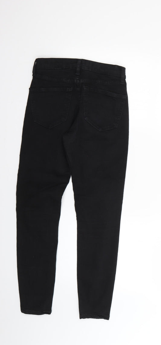 Preworn Mens Black   Skinny Jeans Size 28 L24 in