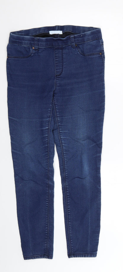 BHS Womens Blue   Skinny Jeans Size 10 L24 in