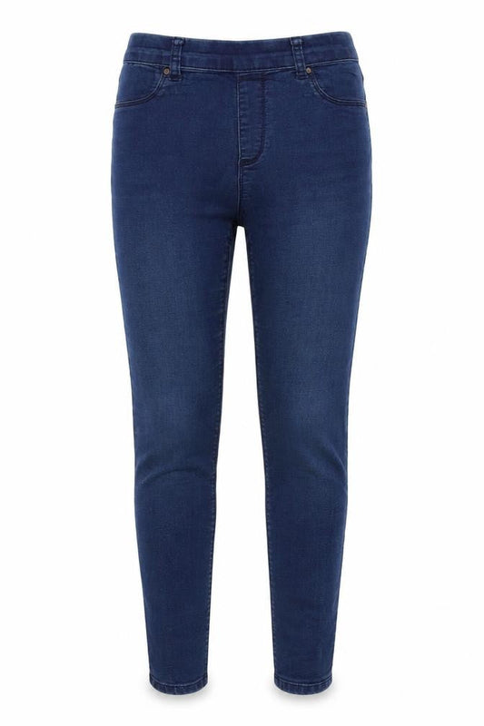 Womens UK Size 10 BHS Regular Fit Skinny Blue Jeans