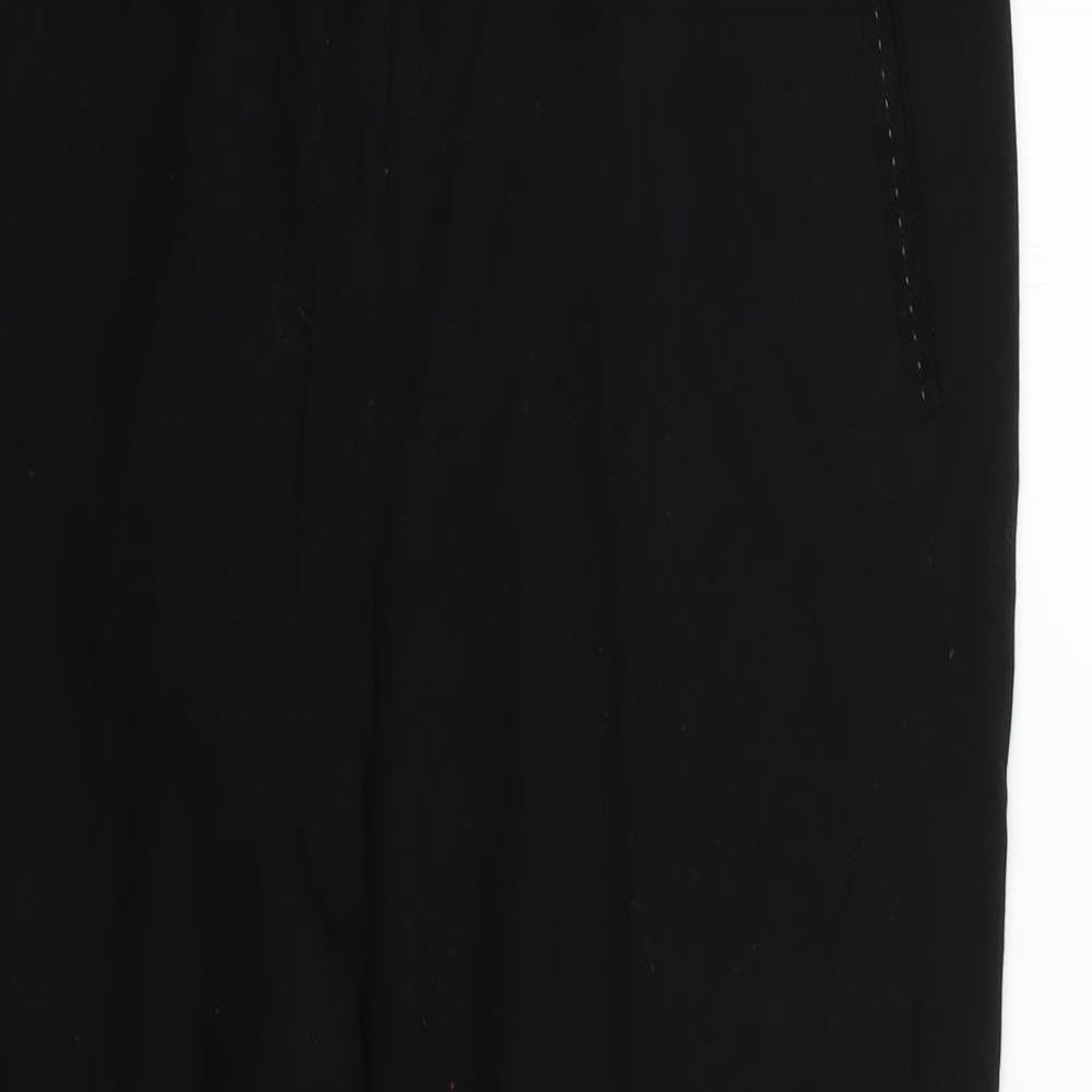 Womens UK Size 14 Marks and Spencer Regular Fit  Black Trousers