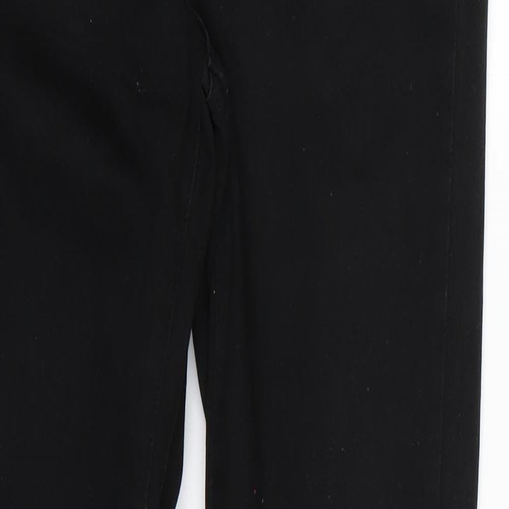 Denim & Co. Womens Black   Jegging Jeans Size 10 L27 in