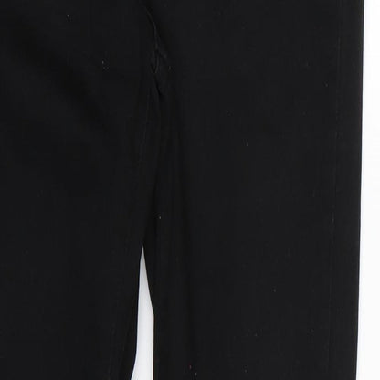 Denim & Co. Womens Black   Jegging Jeans Size 10 L27 in