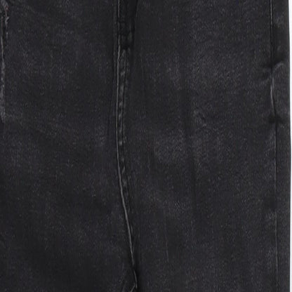 Denim & Co. Womens Grey   Skinny Jeans Size 12 L26 in