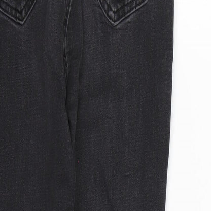 Denim & Co. Womens Grey   Skinny Jeans Size 12 L26 in