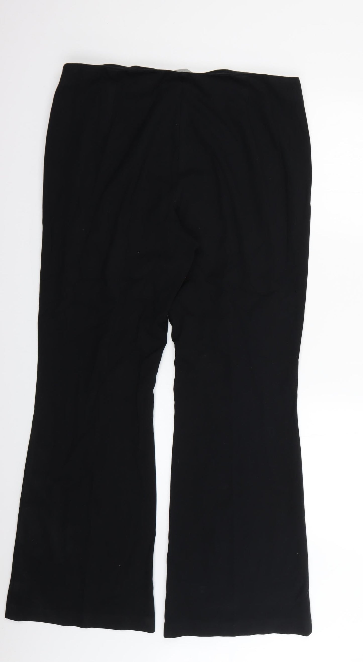 Womens UK Size 16 Marks and Spencer Regular Fit  Black Trousers