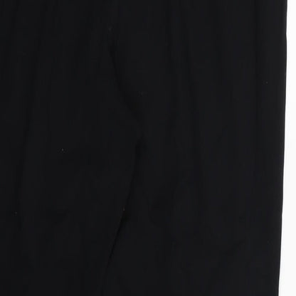 Womens UK Size 16 Marks and Spencer Regular Fit  Black Trousers