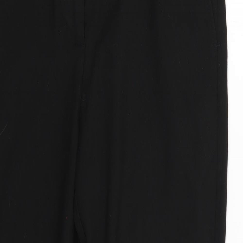 Womens UK Size 10 NEXT Regular Fit  Black Trousers