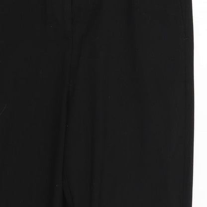 Womens UK Size 10 NEXT Regular Fit  Black Trousers