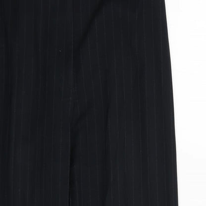 Womens UK Size 10 Marks and Spencer Regular Fit  Black Trousers