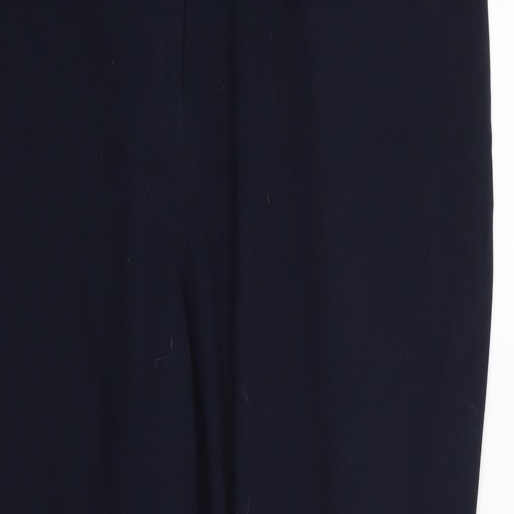 Womens UK Size 18 Marks and Spencer Regular Fit  Blue Trousers