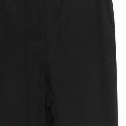 Womens UK Size 8 NEXT Regular Fit  Black Trousers
