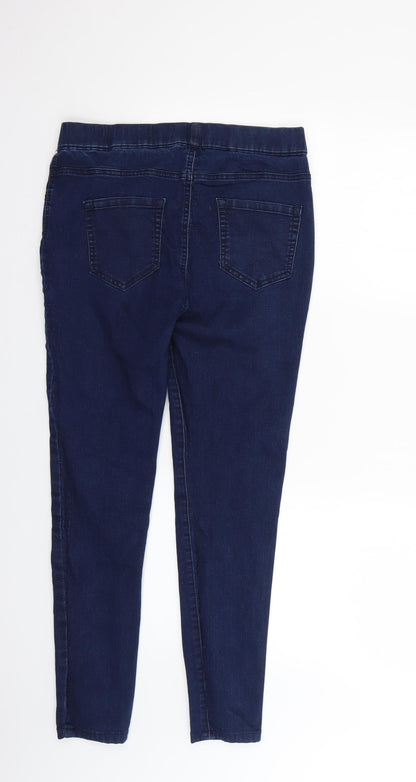 George Womens Blue   Skinny Jeans Size 14 L26 in