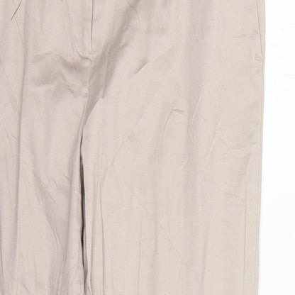 Womens UK Size 10 Atmosphere Regular Fit  Beige Trousers