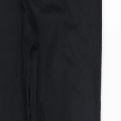 Mens UK Size 31 in Preworn Regular Fit Straight Black Jeans