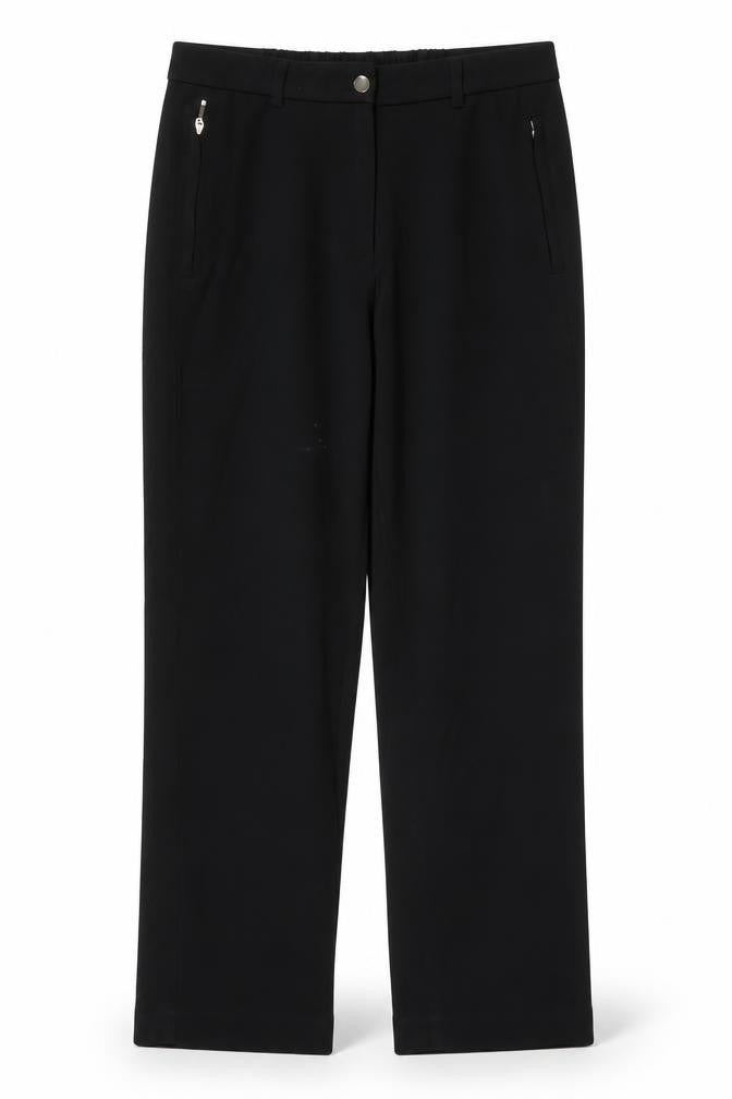 Marks & Spencer Womens Black   Trousers  Size 10 L25 in