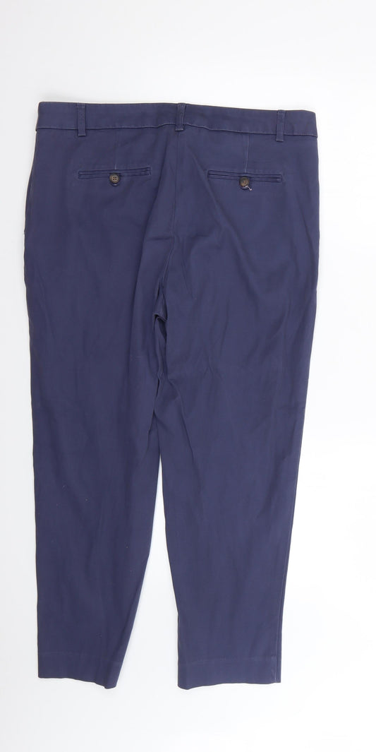 Womens UK Size 14 NEXT Regular Fit  Purple Trousers