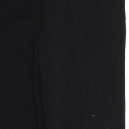 Womens UK Size 14 Marks and Spencer Regular Fit  Black Trousers