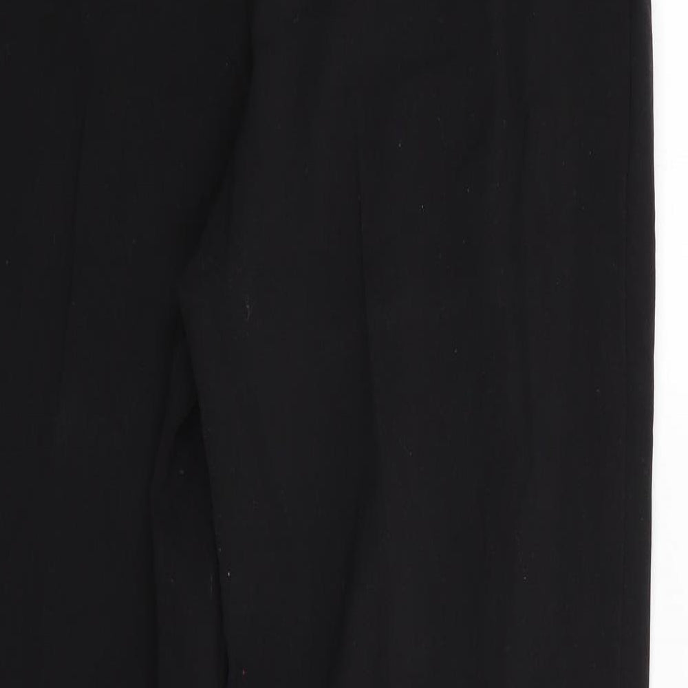 Womens UK Size 14 Marks and Spencer Regular Fit  Black Trousers