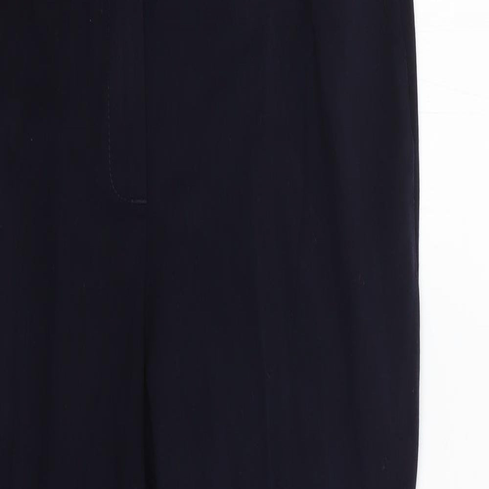 Simply Be Womens Blue   Trousers  Size 12 L24 in