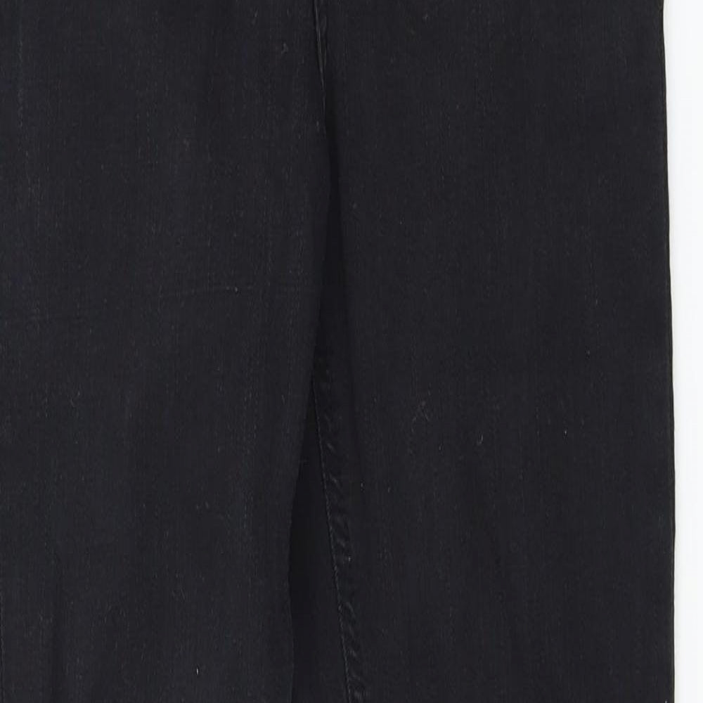 Topshop Womens Black   Skinny Jeans Size 26 L32 in