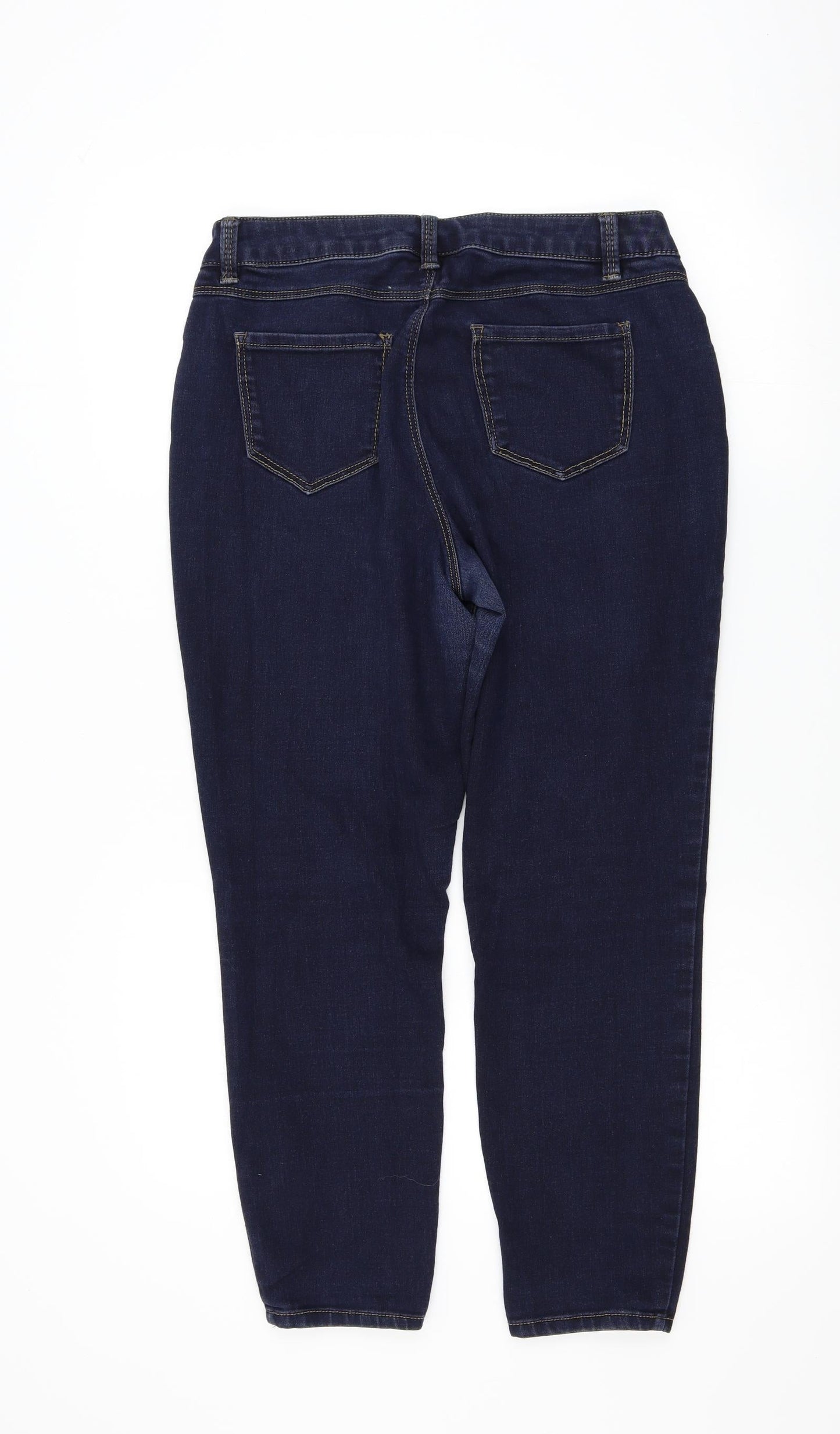 Womens UK Size 30 Preworn Regular Fit Straight Blue Jeans