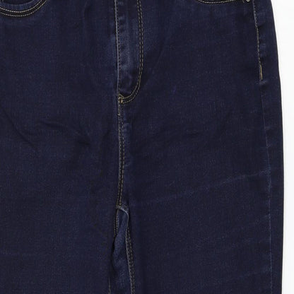 Womens UK Size 30 Preworn Regular Fit Straight Blue Jeans