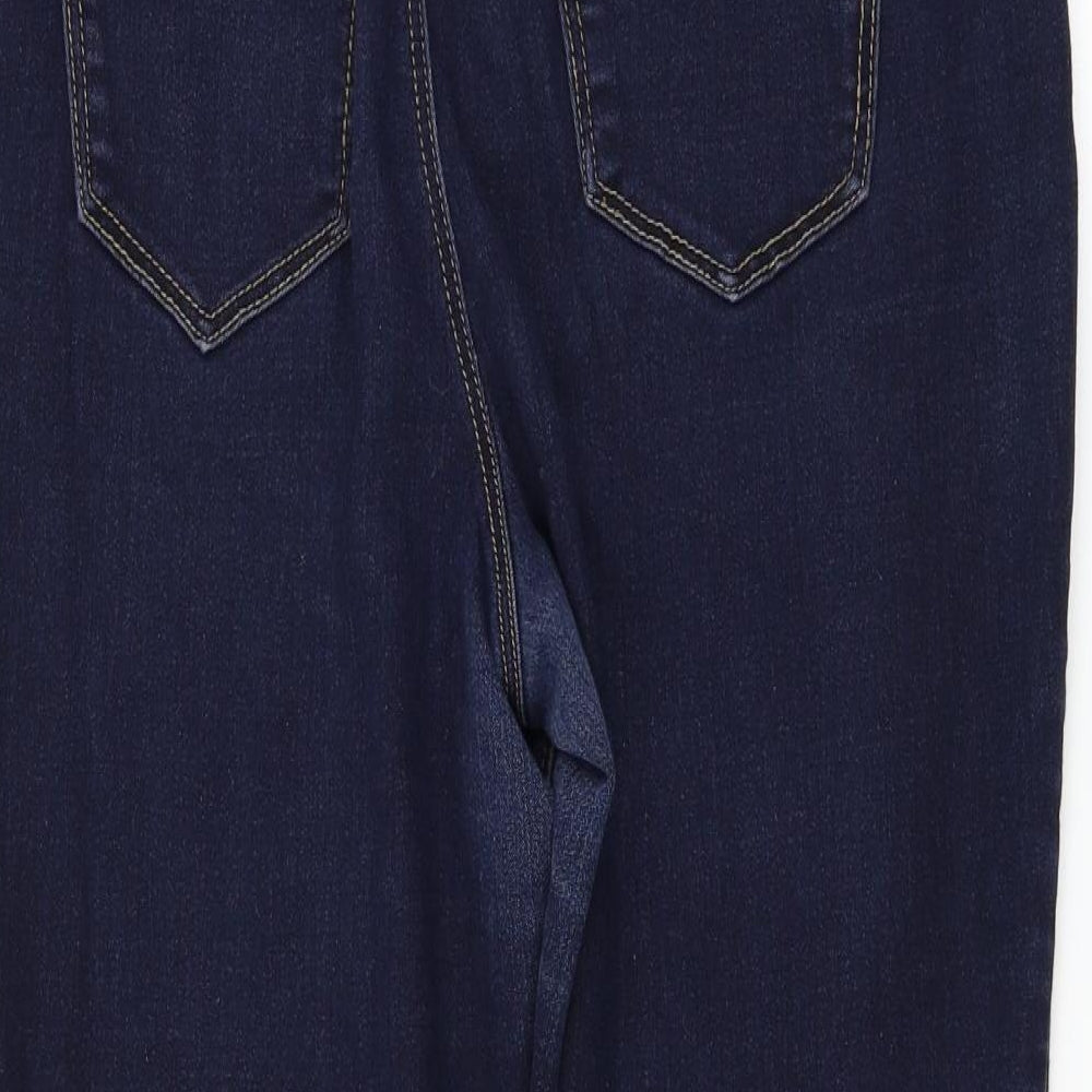 Womens UK Size 30 Preworn Regular Fit Straight Blue Jeans