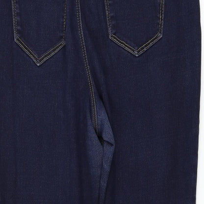 Womens UK Size 30 Preworn Regular Fit Straight Blue Jeans