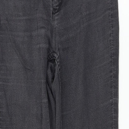 Womens UK Size 10 H&M Regular Fit Skinny Black Jeans
