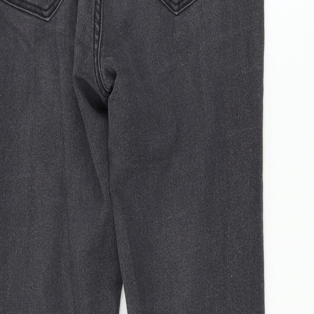 Womens UK Size 10 H&M Regular Fit Skinny Black Jeans