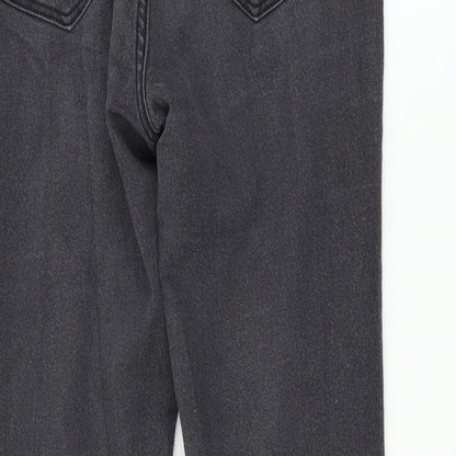 Womens UK Size 10 H&M Regular Fit Skinny Black Jeans