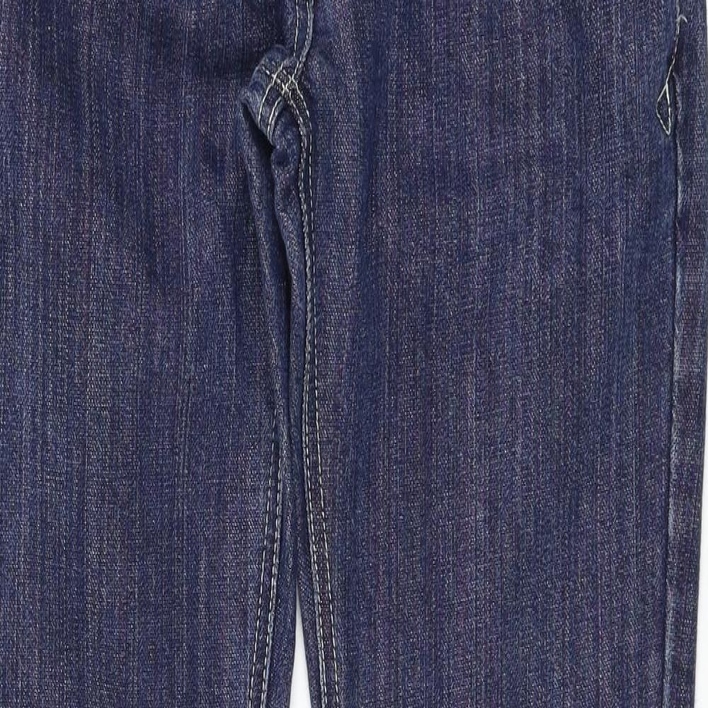 Falmer Womens Blue   Straight Jeans Size 8 L33 in