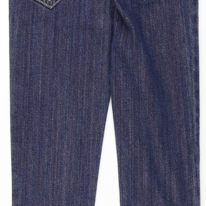 Falmer Womens Blue   Straight Jeans Size 8 L33 in